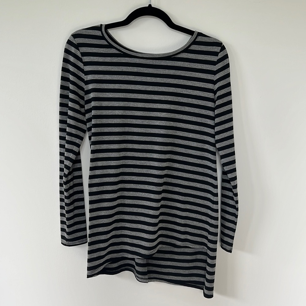 Striped Long Sleeve Tunic